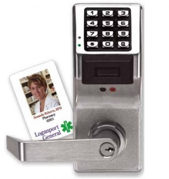 Trilogy PDL3000 Battery Pin/Prox Lock, 2000 user, Weather